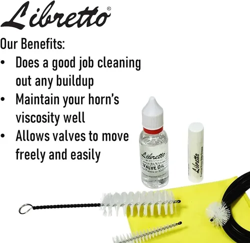 Vista 3 de Libretto Lubricantes de aceite de válvula de latón premium, 1 oz (1.0 fl oz), tapa de seguridad, de larga duración y suave, inodoro, fórmula