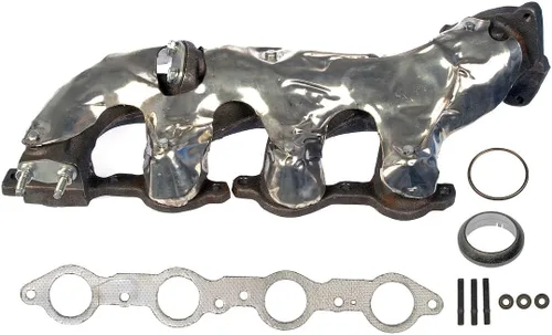 Vista 6 de Dorman 674-525 - Kit de colector de escape lateral del lado del pasajero - Incluye juntas y herrajes necesarios Compatible con determinados modelos