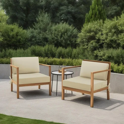 Vista 182 de idee-home Cojines impermeables para asiento de exteriores, para muebles de patio, cojines de repuesto para asiento profundo Hampton Bay