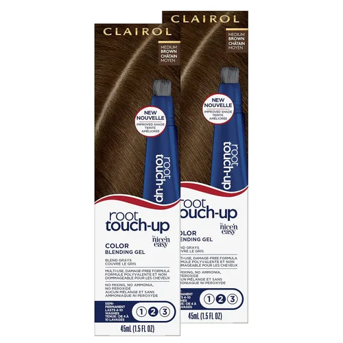 Vista 16 de Clairol Root Touch-Up - Gel de mezcla de color semipermanente para el cabello, 2 negros, paquete de 1