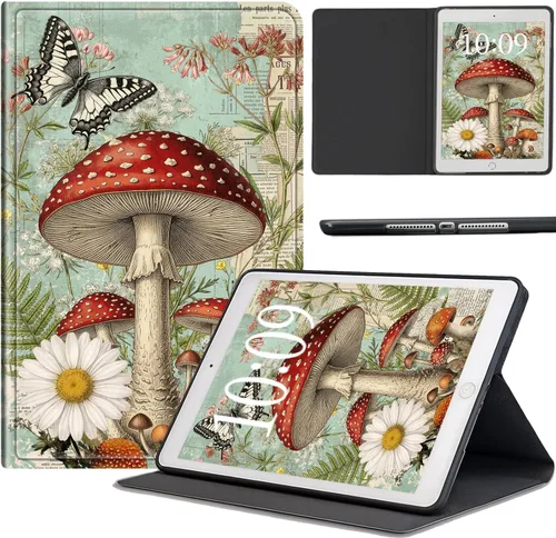 Vista 16 de Funda para iPad mini de 7ª generación (A17 Pro, modelo 2024) y iPad mini de 6ª generación, funda protectora delgada con reposo/encendido automático