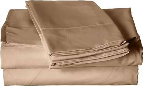 Vista 34 de Cathay Home Essentials Juego de sábanas de microfibra ultra suave, hipoalergénicas, resistentes a las arrugas, doble cepillado, color azul marino