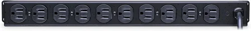 Vista 3 de Montaje del rack PDU Cyberpower Cps-1220 Rms, conector múltiple, 12 salida 20 A, 2400 VA, 1800 julios 15 A Negro