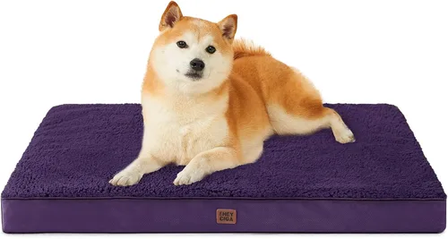 Vista 66 de EHEYCIGA Camas ortopédicas XL para perros extra grandes con funda extraíble lavable, gris, 44 x 32 pulgadas