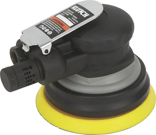 Vista 2 de Klutch Lijadora neumática orbital de aire - 5 pulgadas de diámetro 1.6 CFM, 10,000 RPM