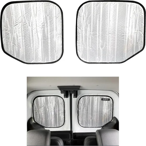 Parasol para ventana trasera (2 unidades) ajuste personalizado para Ford Transit Connect Passenger Wagon Cargo Minivan 2014 2015 2016 2017 2018 2019