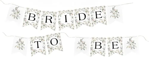 Vista 3 de Hortense B. Hewitt Accesorios para despedida de soltera con lazo "Bride to Be" para fiesta, 180 pulgadas de largo