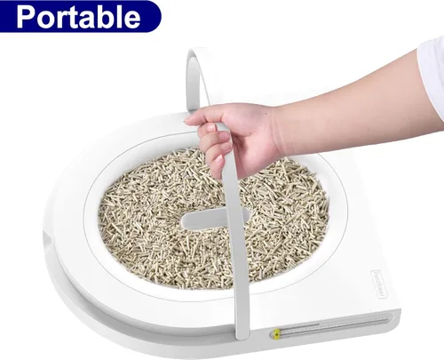 Vista 5 de Readaeer Kit de entrenamiento para inodoro para gatos: entrena a tu gato para usar el inodoro