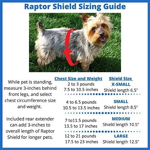 Vista 4 de Chaleco resistente a pinchazos para perros pequeños, XS, 2 a 3 libras, pecho de 7.5 a 10.5 pulgadas