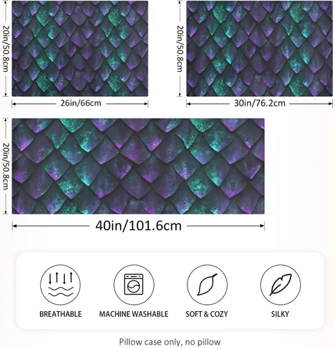 Vista 133 de Fundas de almohada Blueangle con diseño de rayas de béisbol – Fundas de almohada suaves y transpirables – Lavables a máquina – Fundas de almohada