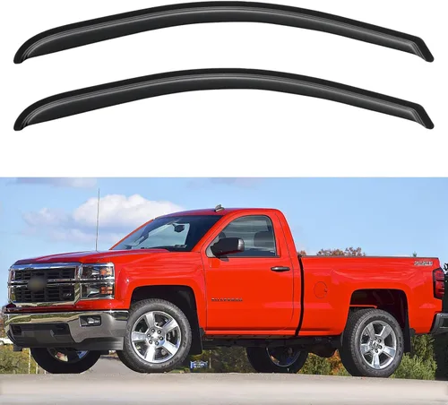Vista 16 de Viseras de ventana, protectores de lluvia para Ford Explorer 1991-2000, deflectores de viento en el canal para Ford Explorer Sport 2001-2003, Mazda