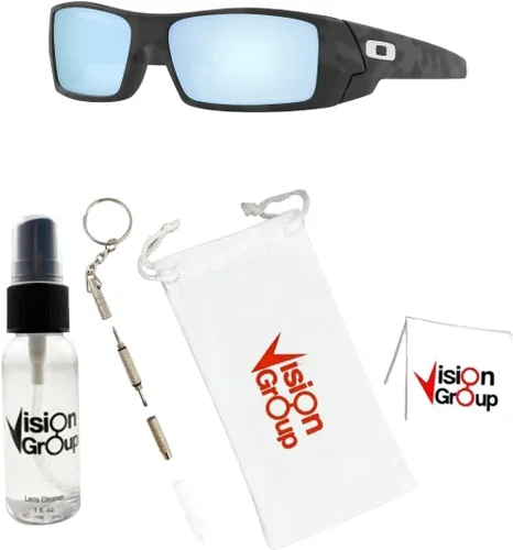 Vista 2 de Oakley GASCAN OO9014 - Gafas de sol para hombre + paquete de accesorios Vision Group