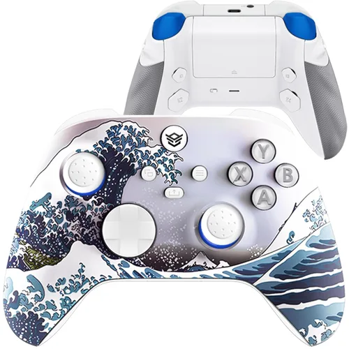HEXGAMING ADVANCE Wireless Controller for Xbox Series X & S, for Xbox One, and for Windows 7810-4 Remappable Back Buttons - Triggers Stop -