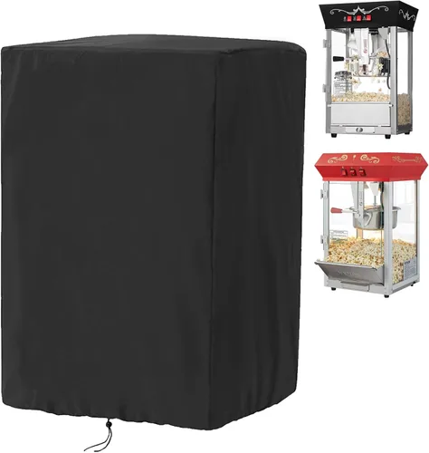 Vista 9 de Funda para carrito de palomitas de maíz, impermeable, 420D, cubierta a prueba de polvo, compatible con máquina de palomitas de maíz West Bend, 11.7