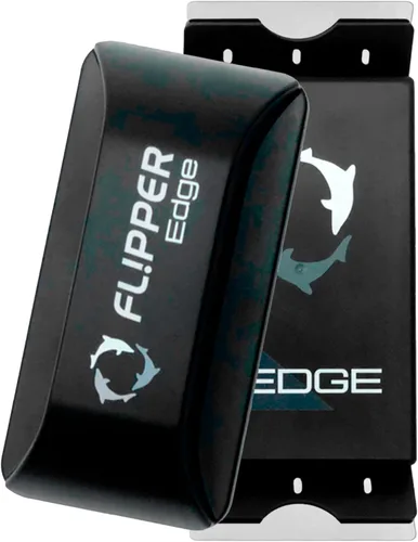 Vista 11 de Flipper Edge 2 en 1 - Rascador magnético flotante para acuarios de peces, con cuchillas dobles, herramientas eficientes de limpieza de acuarios