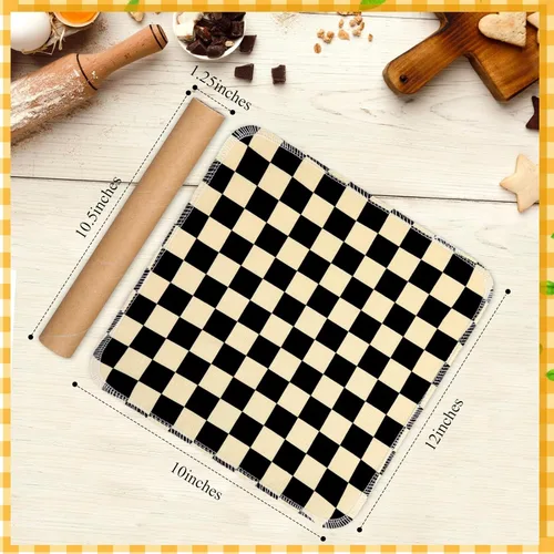 Vista 5 de Redbaker 50 piezas de toallas de papel reutilizables paños de algodón lavables sin papel toallitas absorbentes para inodoro toallas de papel