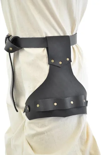 Vista 18 de BLESSUME Cinturón medieval de caballero con espada rana funda de estoque, soporte de vaina de estoque, 1 unidad