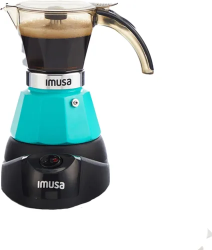 Vista 9 de IMUSA Cafetera Eléctrica de Espresso de 3 o 2 Tazas, Morado