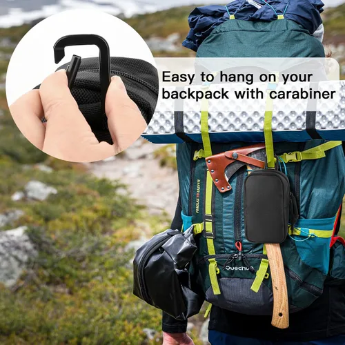 Vista 4 de Xxerciz Funda para telescopio monocular compatible con Vortex Optics Solo Monocular de 8 x 36 y 10 x 36, bolsa de almacenamiento protectora de viaje