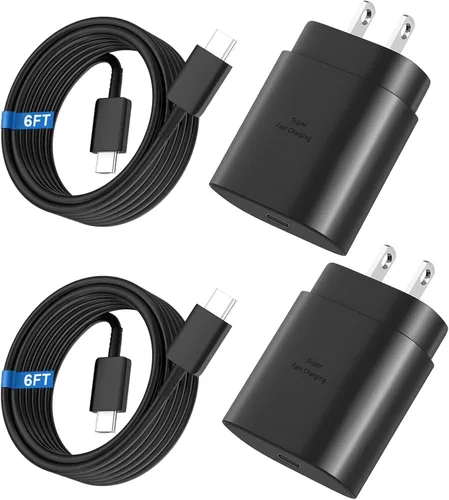 Vista 12 de Cargador para iPhone 17 16 15 de carga rápida, bloque de cargador de pared USB C de 20 W con cable USB C a C de carga rápida para iPhone 17/16 Pro