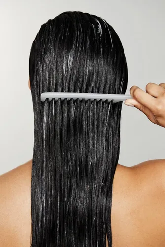 Vista 6 de Paul Mitchell Peine desenredante, peine de dientes anchos desenreda el cabello húmedo o seco