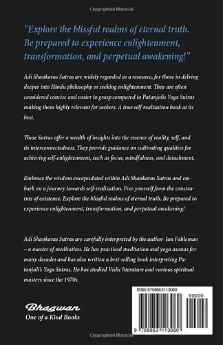 Vista 2 de A JOURNEY TOWARDS SELF REALIZATION Be prepared to experience enlightenment, transformation and perpetual awakening Adi Shankaras Sutras.