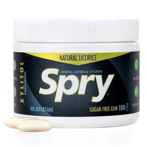 Vista 9 de Spry Fresh - Goma de mascar con xilitol natural, sistema de protección de los dientes, sin aspartamo, sin azúcar