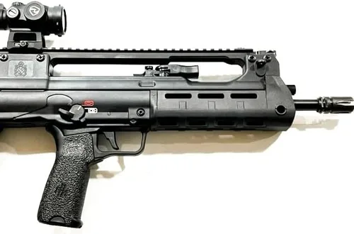 Vista 3 de Handleitgrips Cinta de agarre para pistola compatible con Springfield Armory Hellion, cinta de agarre de pistola de goma texturizada negra, fácil