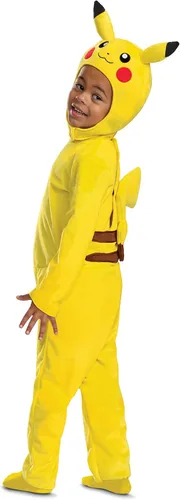 Vista 2 de Disguise Disfraz de Pikachu, traje oficial de Pokemon para niños pequeños y tocado