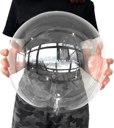Globos Bobo de 20 pulgadas – Globos de burbujas transparentes para rellenar con helio, 10 globos transparentes para decoración de fiesta DIY,