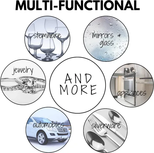 Vista 7 de The Wine Towel - Paños de pulido de microfibra (juego de 2)