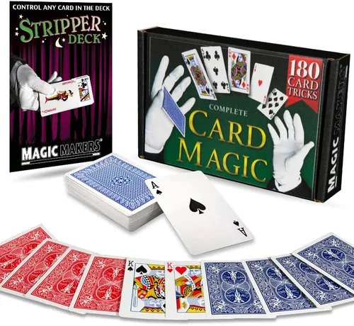 Vista 2 de 120 tarjetas Magic Makers, set de tarjetas de trucos, Set completo de tarjetas Magic volumen 7.