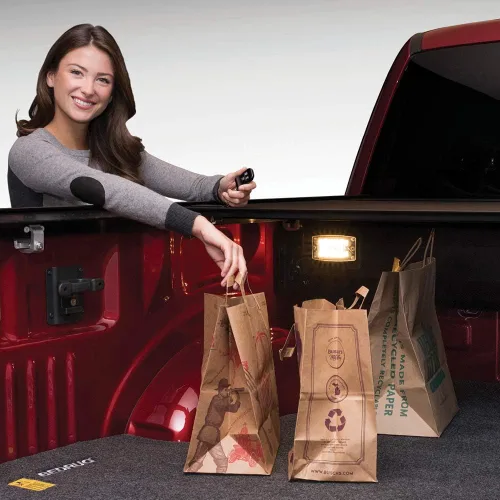 Vista 7 de RETRAX MX - Cubierta retráctil Tonneau para caja de camioneta 90235 Compatible con Dodge Ram 1500 clásico 2009 - 2018, 2019 - 2020, 2012-21