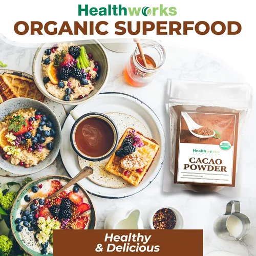 Vista 7 de Healthworks polvo de cacao