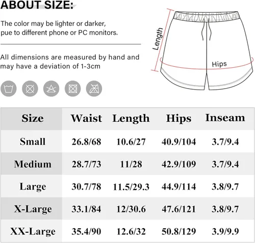 Vista 3 de Aslsiy Women's Swim Shorts Beach Shorts Quick Dry Board Shorts Swimsuit Bathing Bottom