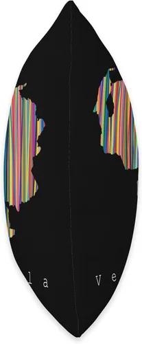 Vista 2 de Franelas CSS Venezuela Multicolor Regalo para venezolanos Almohada cojin, 16 x 16 pulgadas