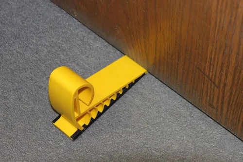 Vista 3 de Tope de puerta Gripper - Amarillo - Paquete de 12