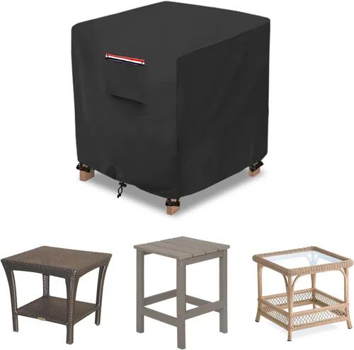 Vista 25 de okcool Funda resistente para sofá de patio, 100% impermeable, de 3 plazas, para exteriores de hasta 76 pulgadas de ancho x 32.5 pulgadas