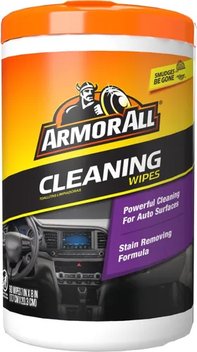 Vista 7 de Armor All - Toallitas de limpieza para el interior y exterior del automóvil, 90 toallitas cada una