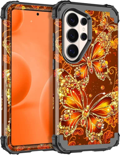 Vista 33 de Casetego Funda para Galaxy A16 5G, Tres Capas de Alta Resistencia Robusta a Prueba de Golpes, Protección Completa Rugosa de PC Duro + Parachoques