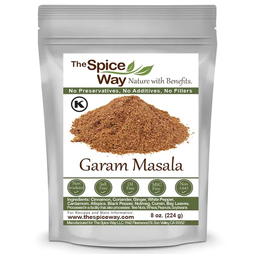 The Spice Way Garam Masala - Una mezcla de condimentos indios para carne. Una maravillosa combinación de especias que incluyen canela, galanga y