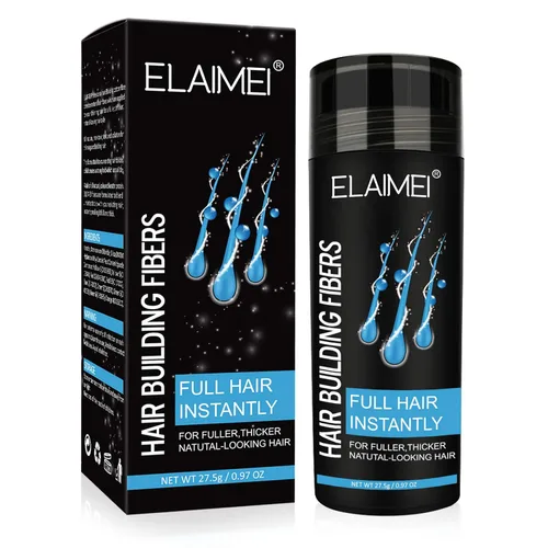 Polvo de la línea del cabello Fibra del cabello Fibra natural del cabello Aplicar a hombres mujeres Consigue cabello grueso Oculta la pérdida de