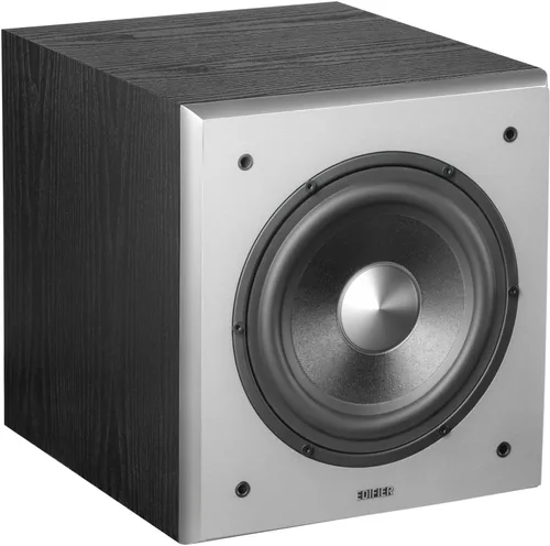 Edifier Subwoofer alimentado T5 - Woofer activo RMS de 70 W con controlador de 8 pulgadas y filtro de paso bajo
