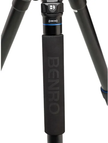 Vista 9 de Benro GoPlus - Trípode de aluminio de viaje, columna central giratoria, patas multiángulo, diseño de bloqueo giratorio y conversión de monopie