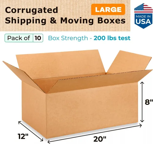 Vista 573 de IDL Packaging Cajas móviles de corrugado mediano