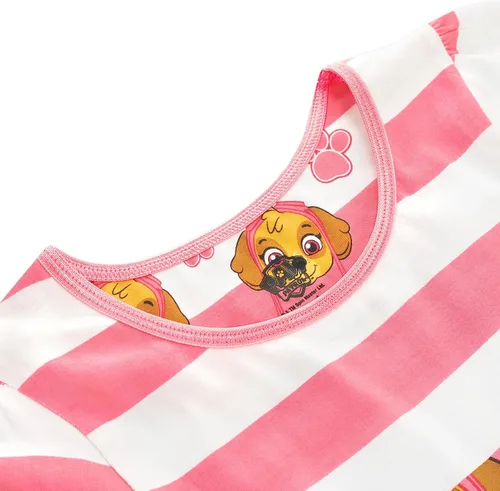 Vista 6 de Paw Patrol Vestido Vestido de algodón suave para niñas Vestidos Skye