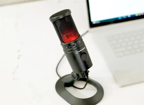 Vista 4 de Audio-Technica Micrófono de condensador USB AT2020USBXP, con DSP