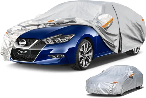 Vista 73 de Kayme Funda para Automóvil de 6 Capas Ajuste Personalizado para Cadillac CTS (2003-2014) Impermeable Todo Clima para Automóviles, Cubierta Completa