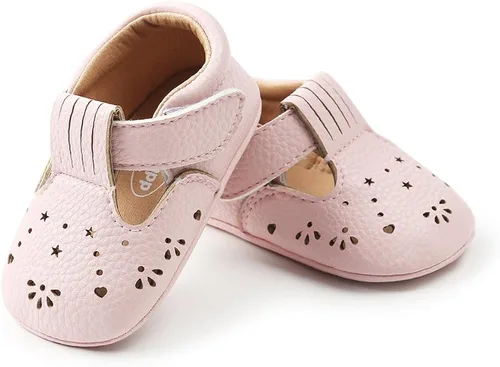 Vista 5 de ESTAMICO Tenis antideslizantes para niños y niñas para primeros pasos