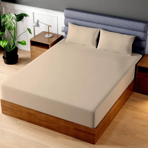 Vista 13 de Superity - Sábana bajera ajustable de lujo de calidad de hotel, 100% algodón, ultrasuave, agradable al tacto e hipoalergénica, bolsillo profundo